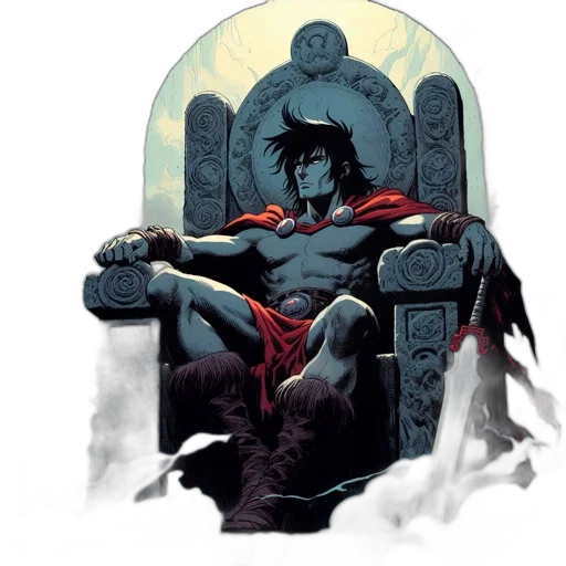 comic book art, concept art, fantasy art, pixel art transparent PNG cut-out