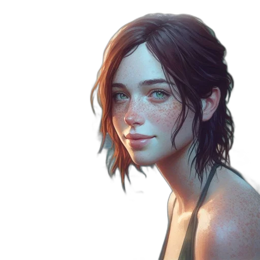 face, robot, concept art, fantasy art transparent PNG cut-out