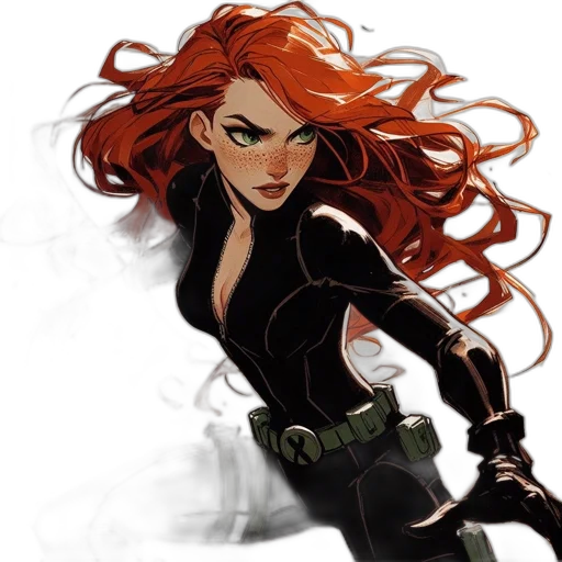 comic book art, concept art, fantasy art, cartoon transparent PNG cut-out