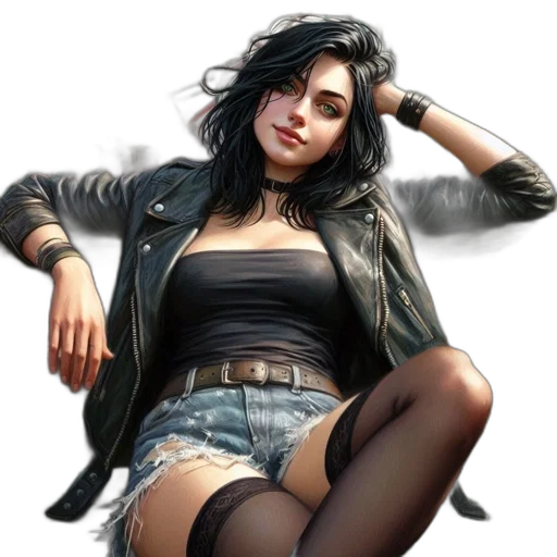 jacket, concept art, photorealistic, fantasy art transparent PNG cut-out