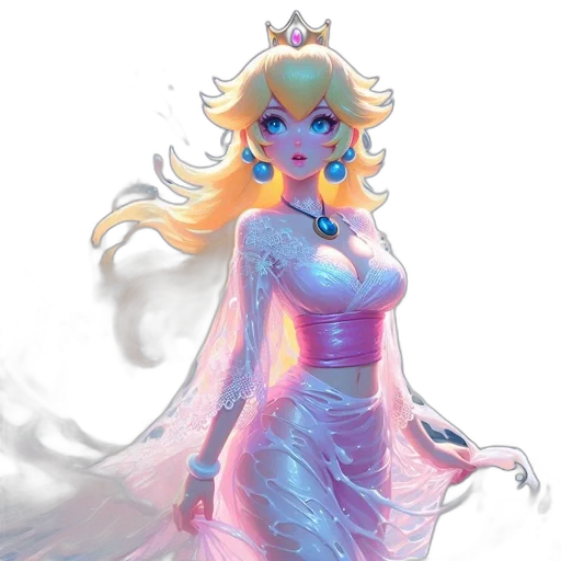 dress, crown, concept art, fantasy art transparent PNG cut-out