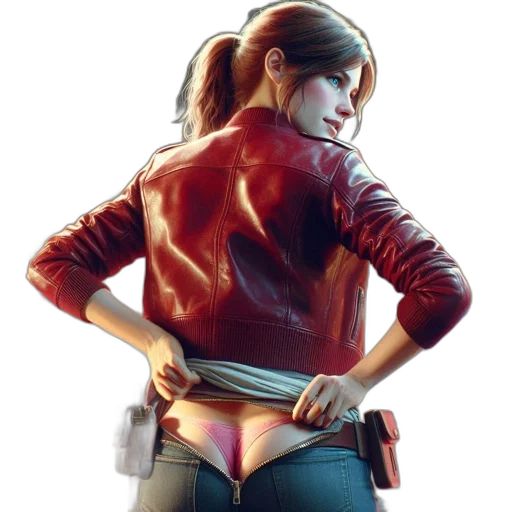 jacket, weapon, concept art, comic book art transparent PNG cut-out