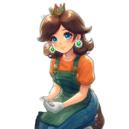 crown, dress, staff, jewelry transparent PNG cut-out
