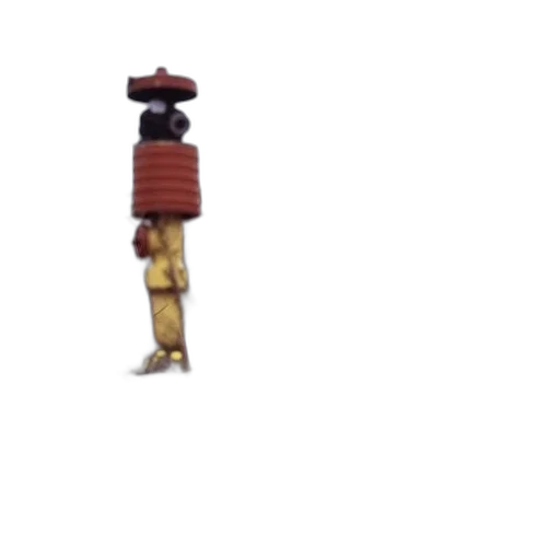 staff, hat, robot, weapon transparent PNG cut-out