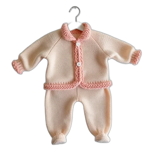 jacket, knitting, pattern, baby transparent PNG cut-out