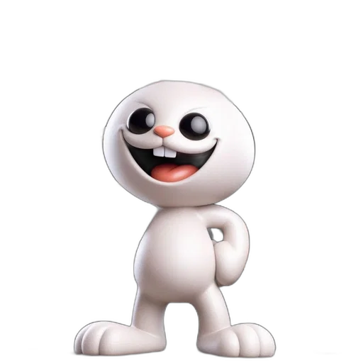 staff, animal, creature, robot transparent PNG cut-out
