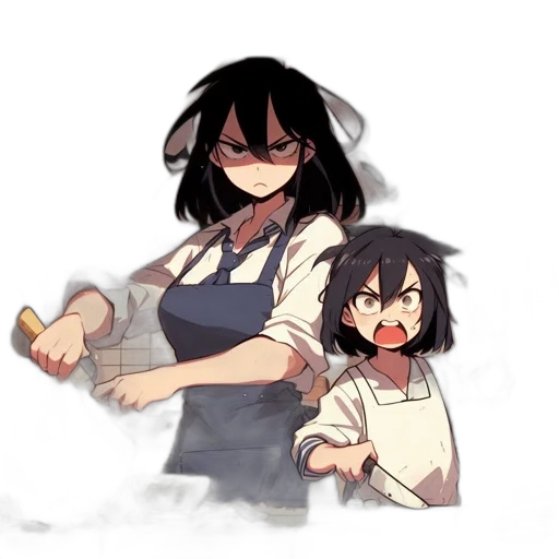 weapon, food, staff, creature transparent PNG cut-out