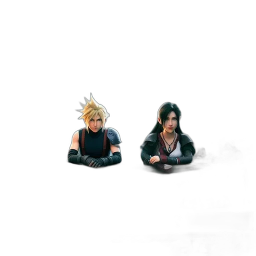concept art, 3d render, pixel art, comic book art transparent PNG cut-out