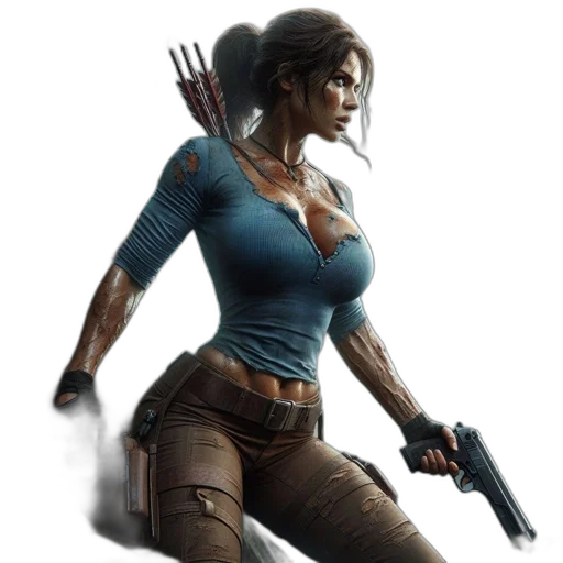weapon, concept art, comic book art, pixel art transparent PNG cut-out