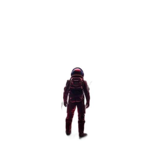 robot, creature, jacket, mask transparent PNG cut-out
