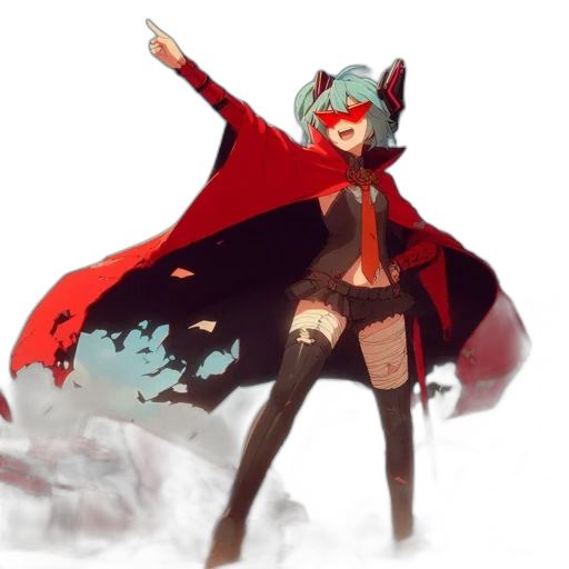 staff, weapon, creature, jacket transparent PNG cut-out