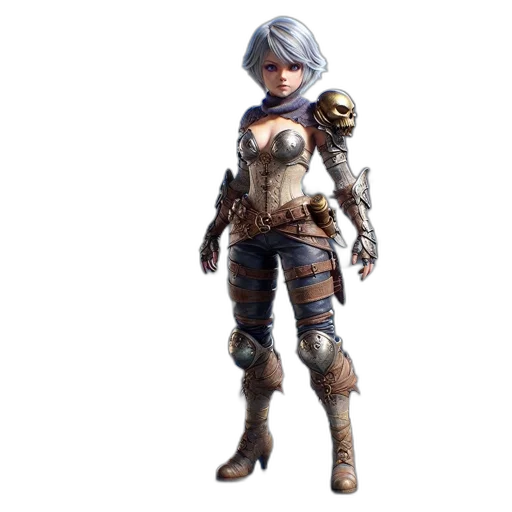 weapon, staff, face, concept art transparent PNG cut-out