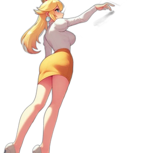 dress, staff, weapon, concept art transparent PNG cut-out