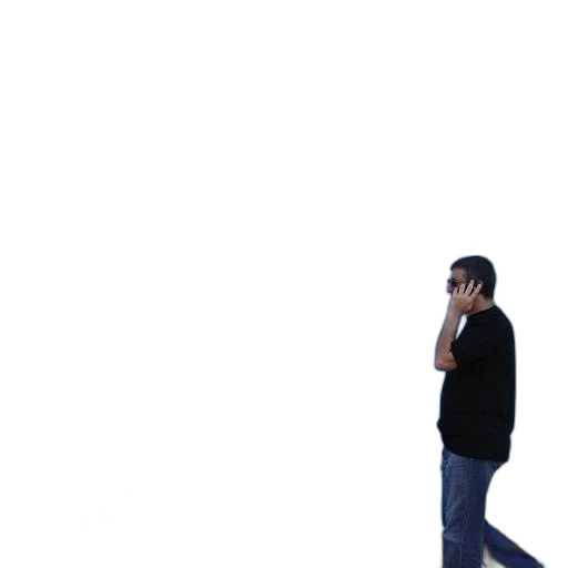 staff, robot, jacket, shoes transparent PNG cut-out