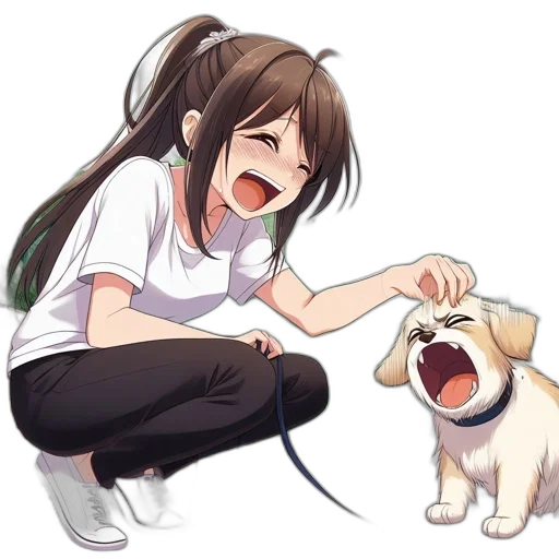 animal, creature, staff, weapon transparent PNG cut-out