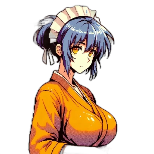 staff, hat, dress, flower transparent PNG cut-out