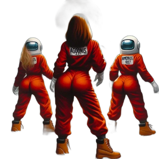 robot, jacket, staff, concept art transparent PNG cut-out