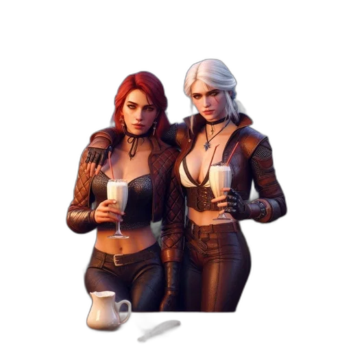 jacket, staff, concept art, pixel art transparent PNG cut-out