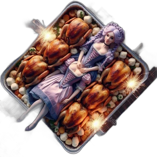 food, photorealistic, concept art, fantasy art transparent PNG cut-out
