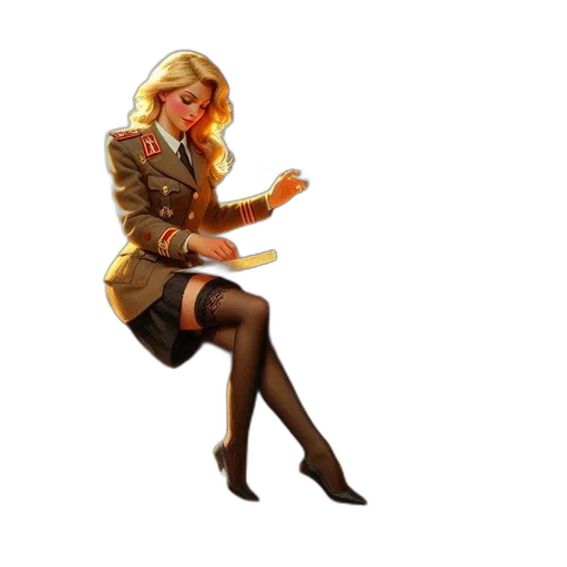 staff, jacket, weapon, concept art transparent PNG cut-out