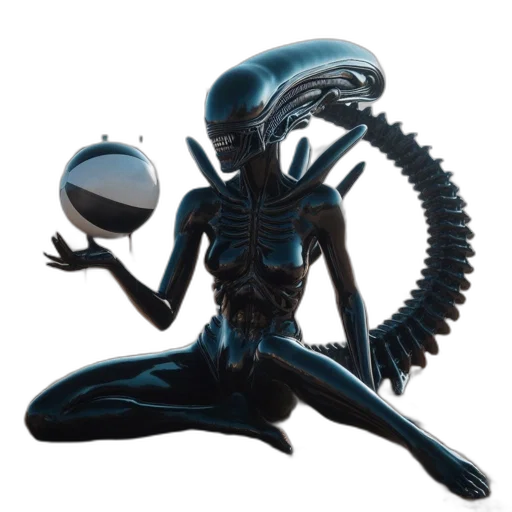 creature, robot, animal, concept art transparent PNG cut-out