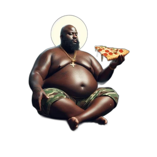 food, concept art, man, camo transparent PNG cut-out