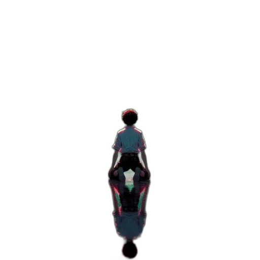 robot, dress, staff, hair transparent PNG cut-out