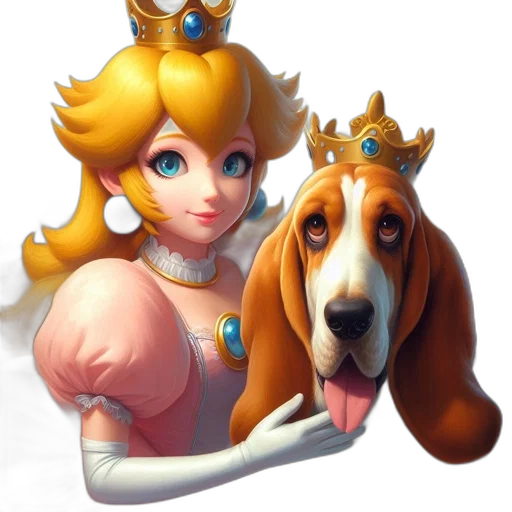 crown, animal, dress, jewelry transparent PNG cut-out