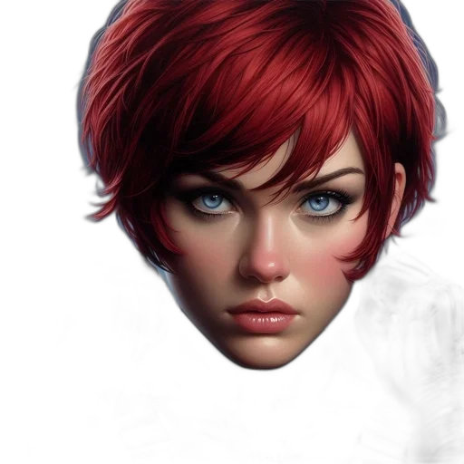 face, photorealistic, concept art, fantasy art transparent PNG cut-out