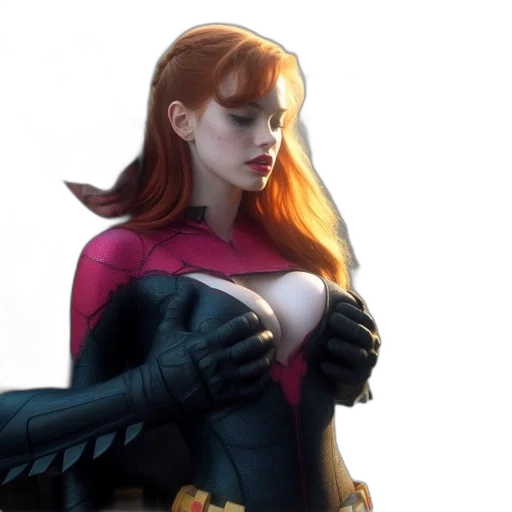 jacket, concept art, comic book art, fantasy art transparent PNG cut-out