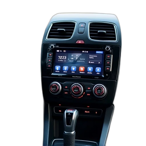 car, din, inch, universal transparent PNG cut-out