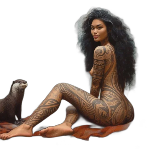 creature, hair, animal, concept art transparent PNG cut-out
