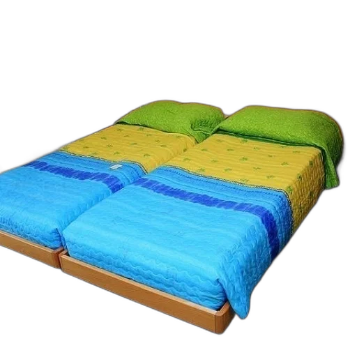 furniture, 3d render, photorealistic, blue transparent PNG cut-out