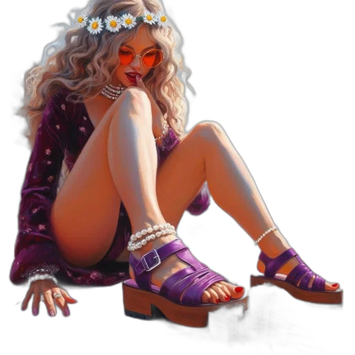 shoes, concept art, fantasy art, pixel art transparent PNG cut-out