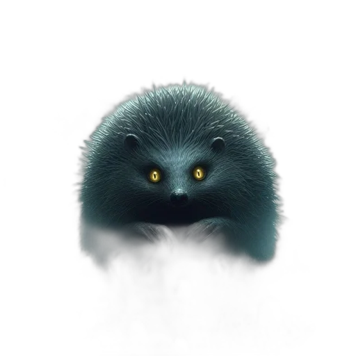 creature, animal, hair, dragon transparent PNG cut-out