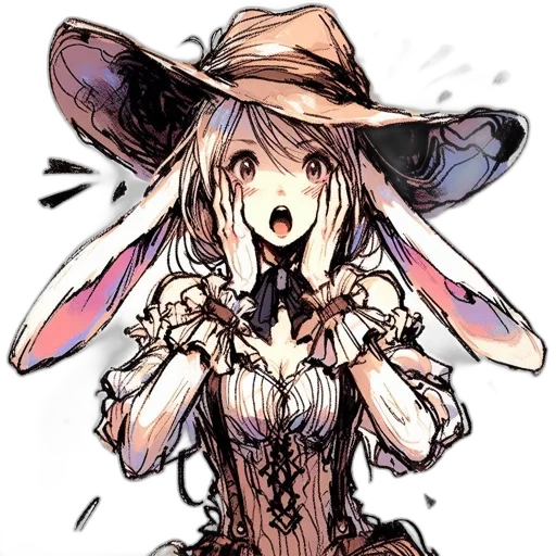 hat, dress, creature, mask transparent PNG cut-out