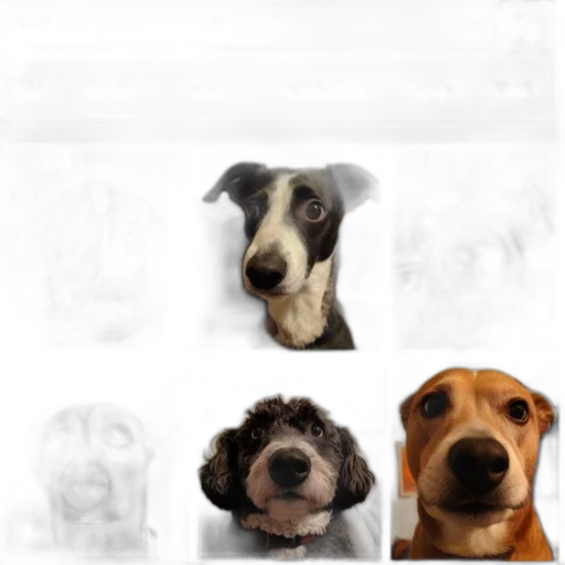face, animal, photorealistic, concept art transparent PNG cut-out