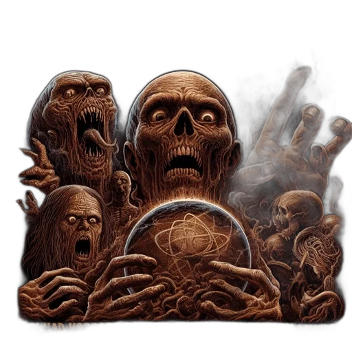 mask, creature, concept art, comic book art transparent PNG cut-out