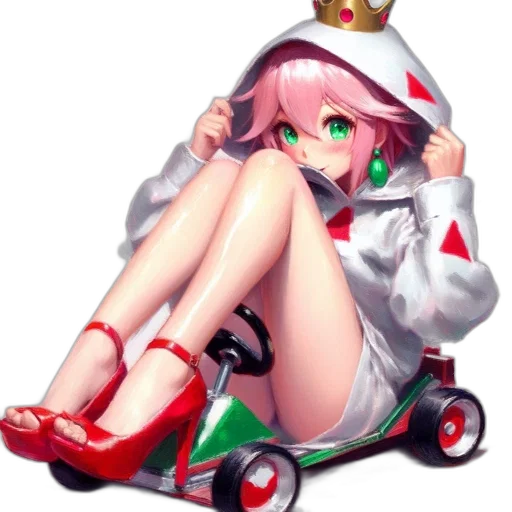 car, weapon, robot, crown transparent PNG cut-out