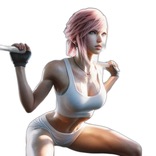 concept art, photorealistic, pixel art, 3d render transparent PNG cut-out