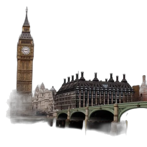 building, photorealistic, concept art, 3d render transparent PNG cut-out