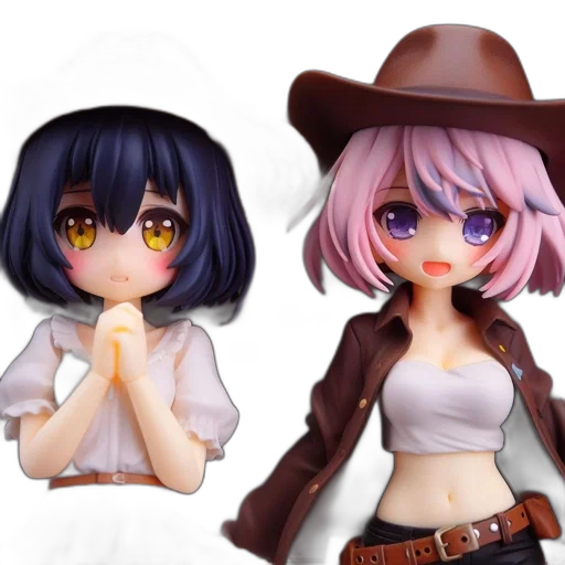 hat, 3d render, anime, concept art transparent PNG cut-out