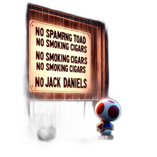 3d render, fog, rainy, night transparent PNG cut-out