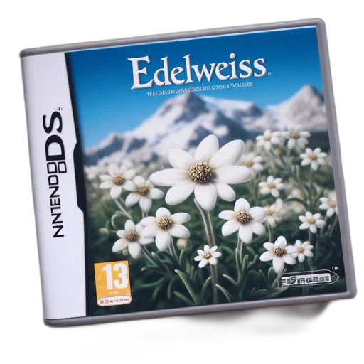 flower, 3d render, video, game transparent PNG cut-out