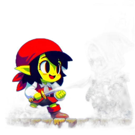 robot, creature, hat, weapon transparent PNG cut-out