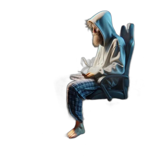 jacket, furniture, face, staff transparent PNG cut-out