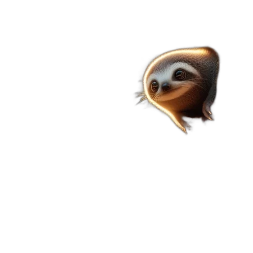 animal, creature, face, hair transparent PNG cut-out