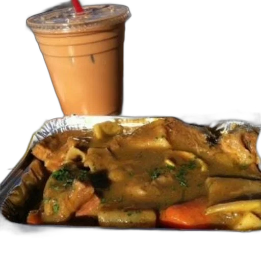 food, meal, foil, container transparent PNG cut-out