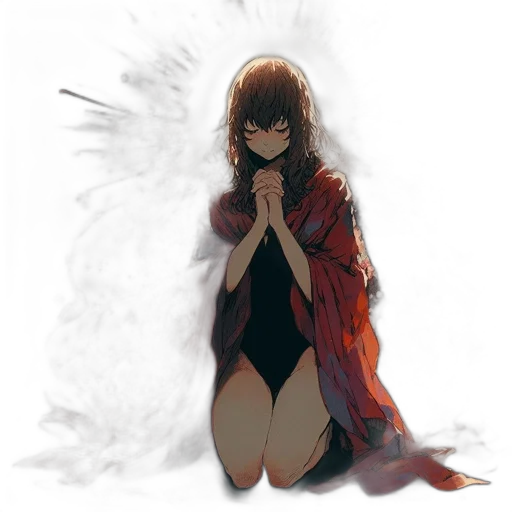 dress, creature, jacket, mask transparent PNG cut-out
