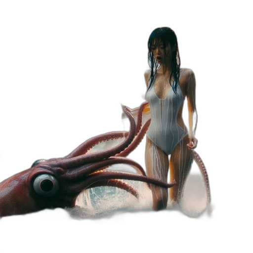 creature, dress, animal, concept art transparent PNG cut-out